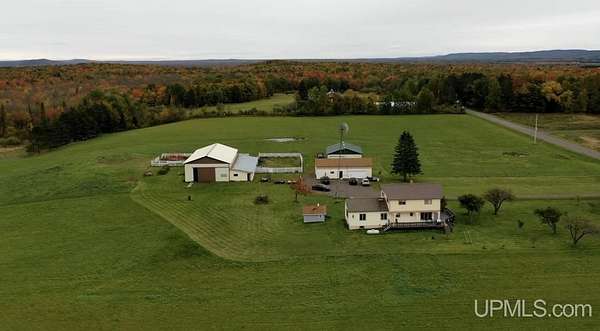 40 Acres of Land with Home for Sale in Ironwood, Michigan