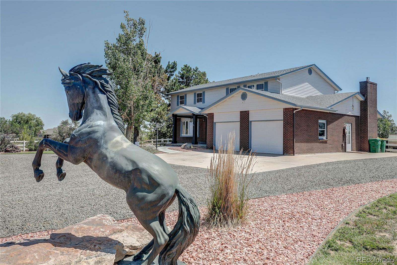 3.54 Acres of Land with Home for Sale in Brighton, Colorado