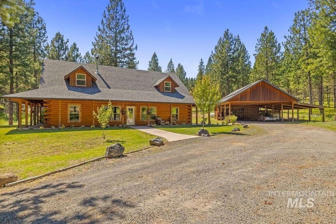 48 Acres of Recreational Land with Home for Sale in Deary, Idaho