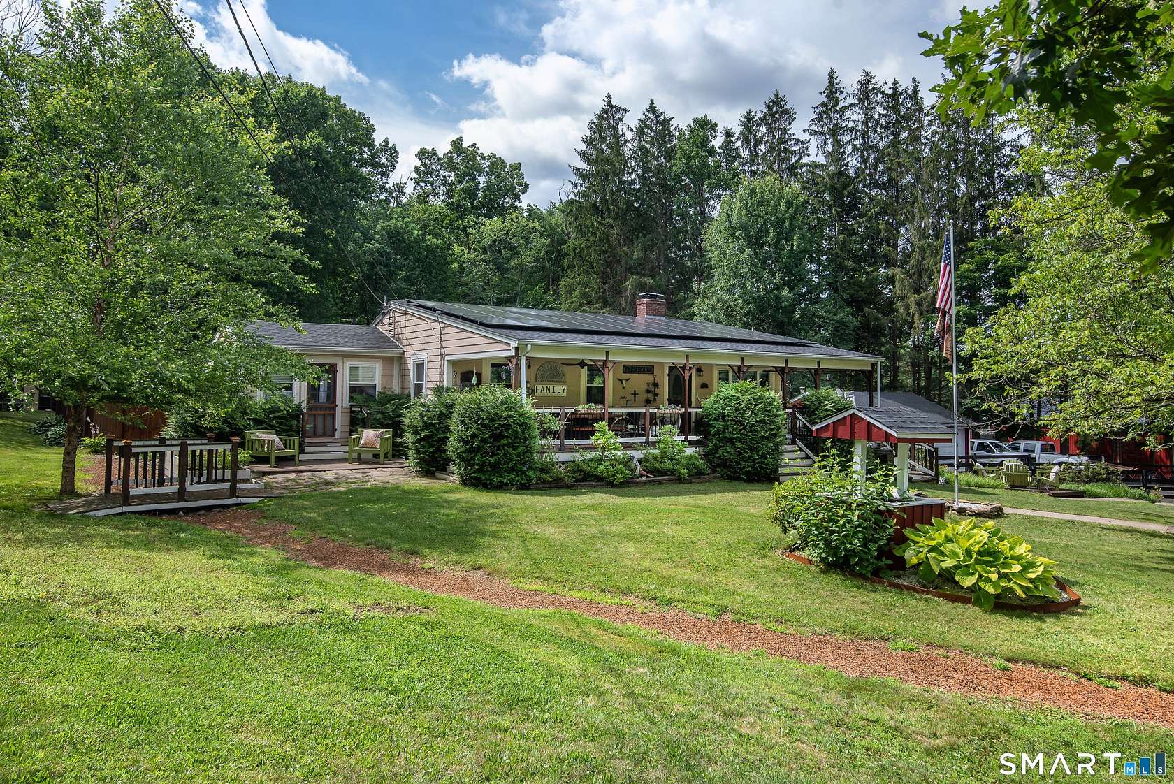 30.2 Acres of Land with Home for Sale in Willington Town, Connecticut
