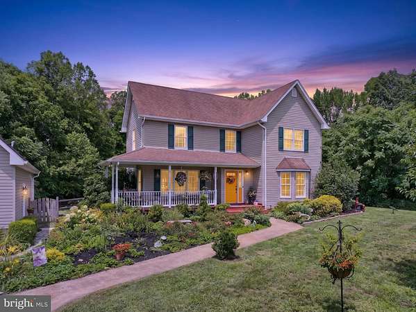10.1 Acres of Land with Home for Sale in King George, Virginia