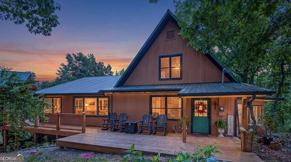 13.1 Acres of Land with Home for Sale in Dawsonville, Georgia