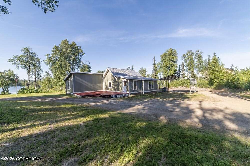 1.73 Acres of Land with Home for Sale in Nikiski, Alaska