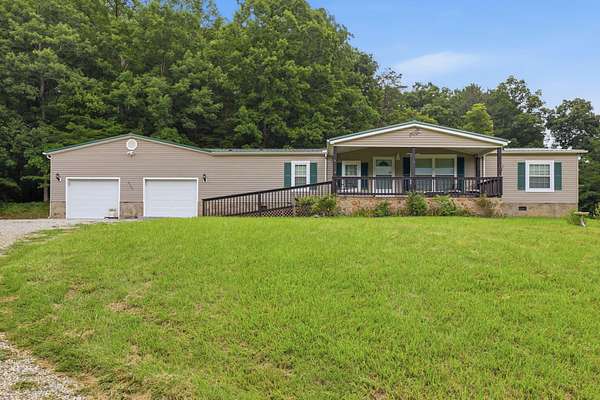 5.17 Acres of Land with Home for Sale in Cosby, Tennessee
