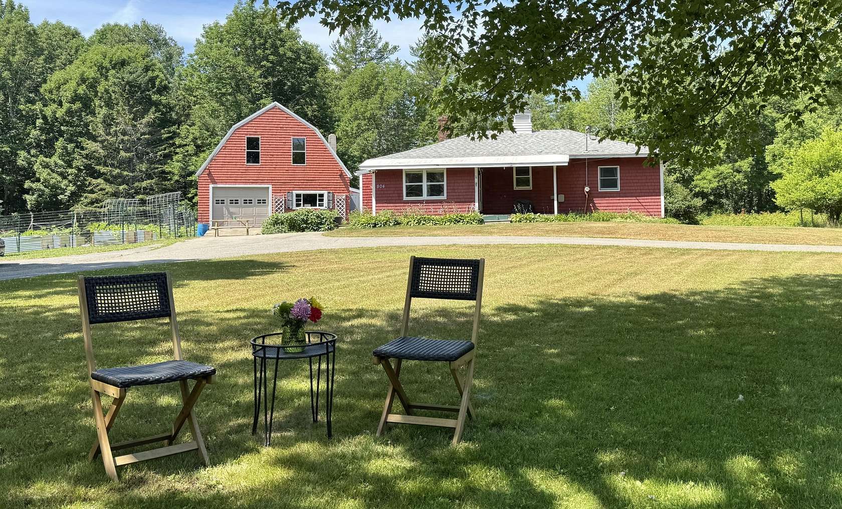 5.85 Acres of Land with Home for Sale in Islesboro, Maine