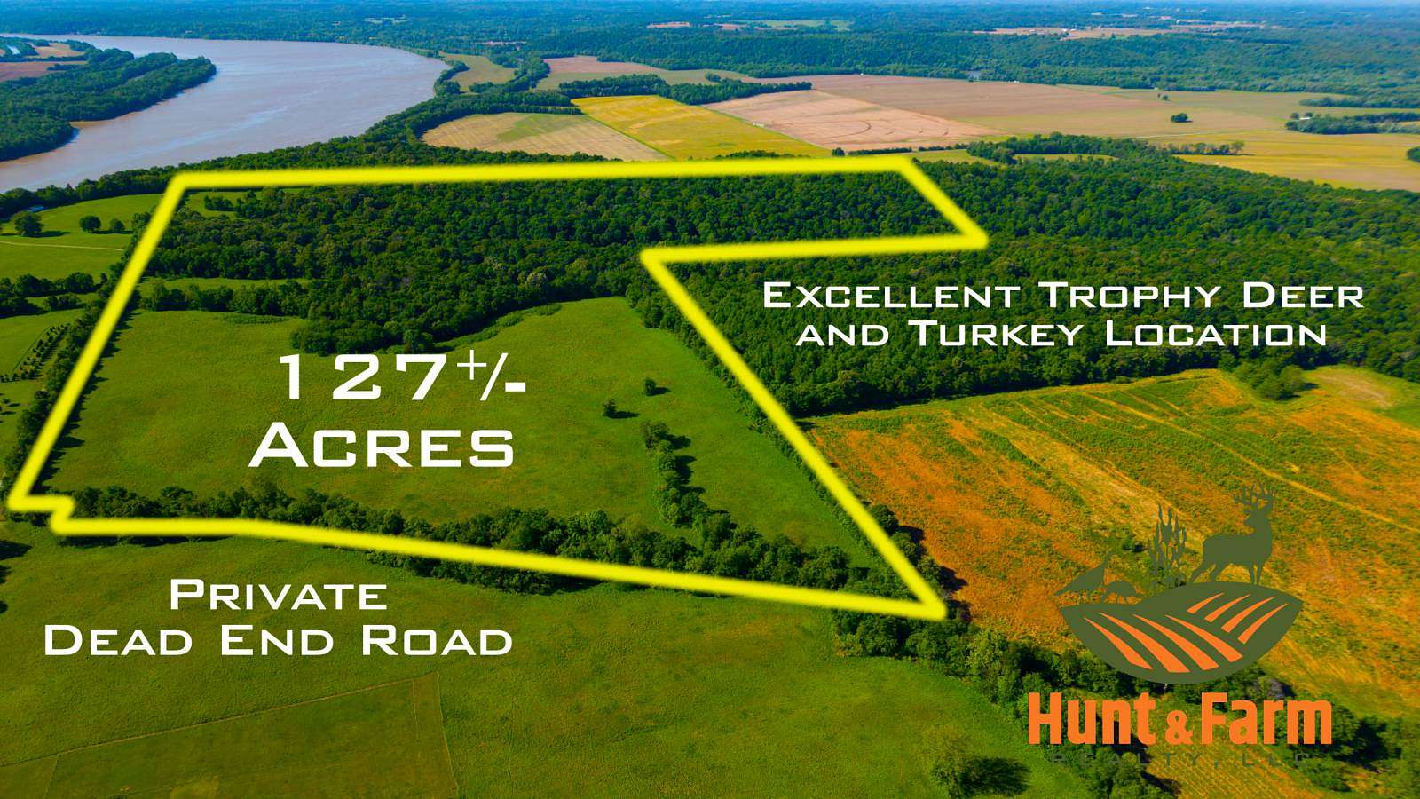 127 Acres of Recreational Land for Sale in Golconda, Illinois