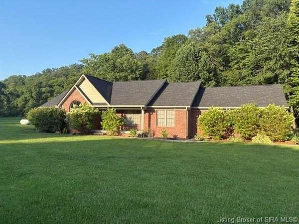 5.32 Acres of Land with Home for Sale in French Lick, Indiana