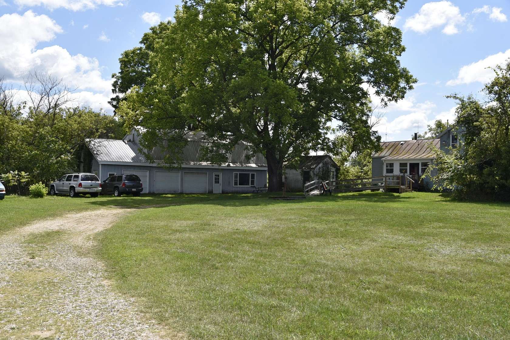 6.42 Acres of Land with Home for Sale in Cedar Springs, Michigan