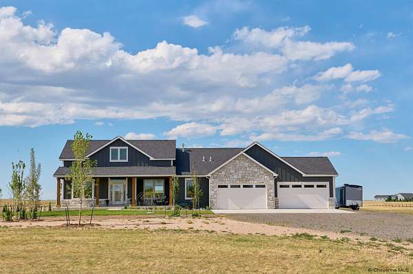 7.9 Acres of Land with Home for Sale in Cheyenne, Wyoming
