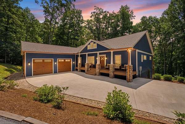6 Acres of Land with Home for Sale in Franklin, North Carolina