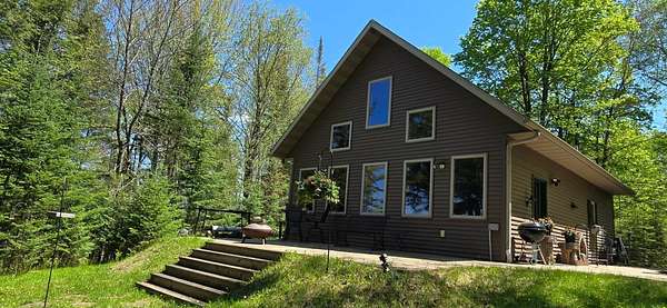 5.25 Acres of Land with Home for Sale in Park Falls, Wisconsin