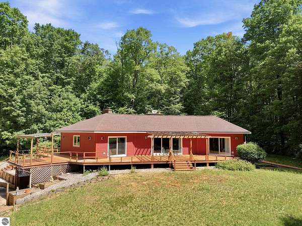 10 Acres of Land with Home for Sale in Lake City, Michigan
