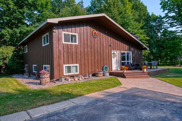 8.19 Acres of Land with Home for Sale in Three Lakes, Wisconsin