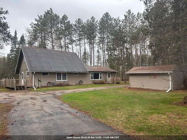 1.7 Acres of Land with Home for Sale in Townsend, Wisconsin