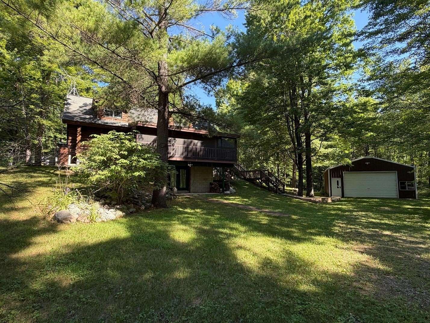 1.5 Acres of Land with Home for Sale in Porterfield, Wisconsin