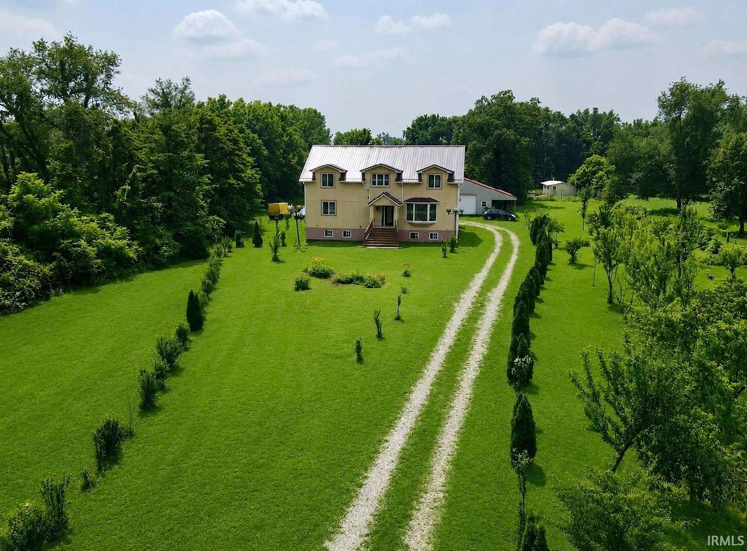 5 Acres of Land with Home for Sale in Culver, Indiana