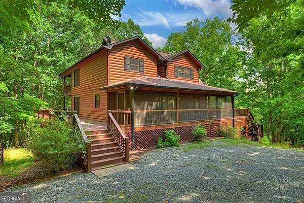 2 Acres of Land with Home for Sale in Morganton, Georgia