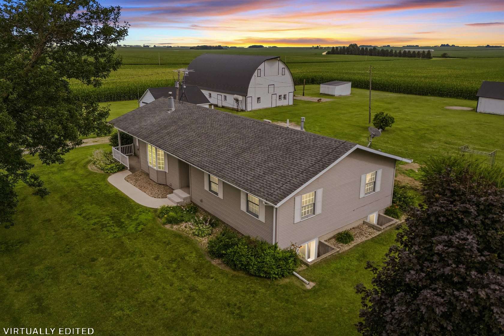 2.24 Acres of Land with Home for Sale in Parkersburg, Iowa
