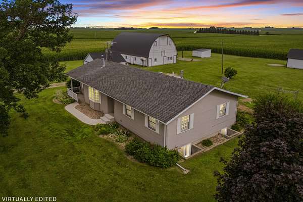 2.24 Acres of Land with Home for Sale in Parkersburg, Iowa