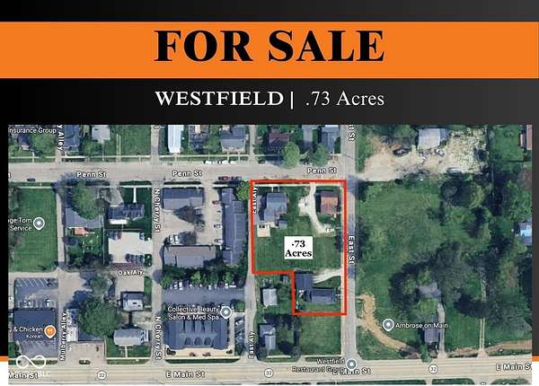 0.75 Acres of Mixed-Use Land for Sale in Westfield, Indiana