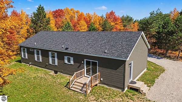 10.3 Acres of Land with Home for Sale in Kingsley, Michigan