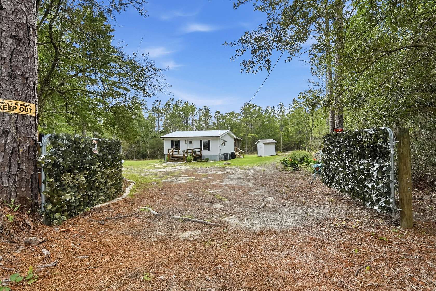 4.9 Acres of Land with Home for Sale in DeFuniak Springs, Florida