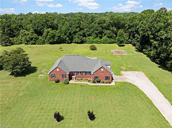 3.22 Acres of Land with Home for Sale in Smithfield, Virginia