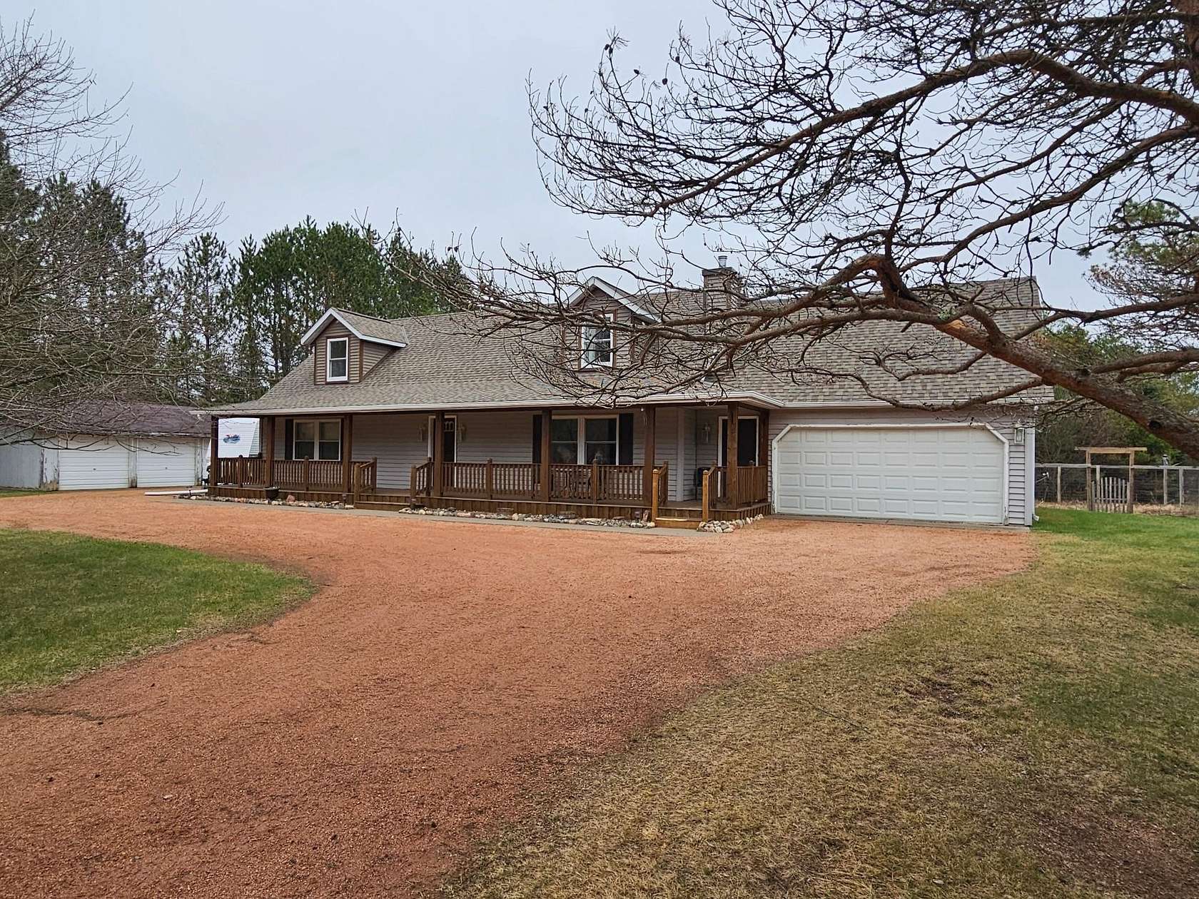 5 Acres of Land with Home for Sale in Parrish, Wisconsin