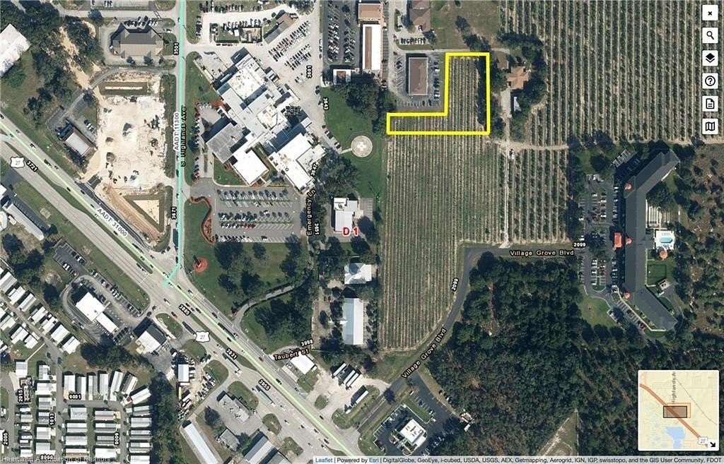 1 Acre of Commercial Land for Sale in Sebring, Florida