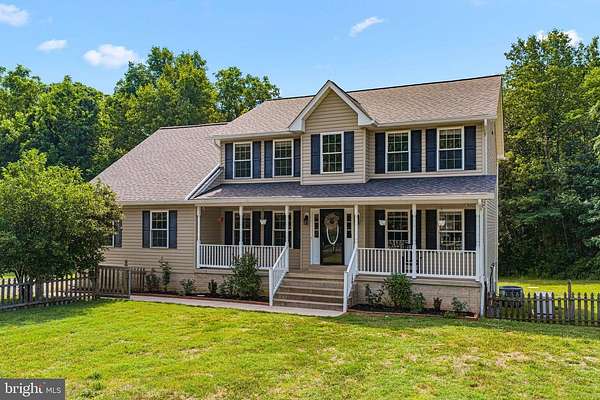 15.5 Acres of Land with Home for Sale in King George, Virginia