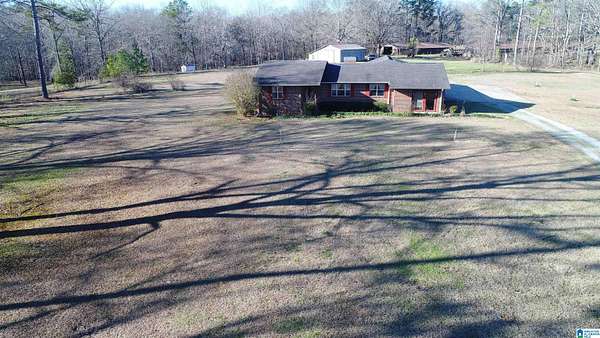 63 Acres of Recreational Land with Home for Sale in Weogufka, Alabama