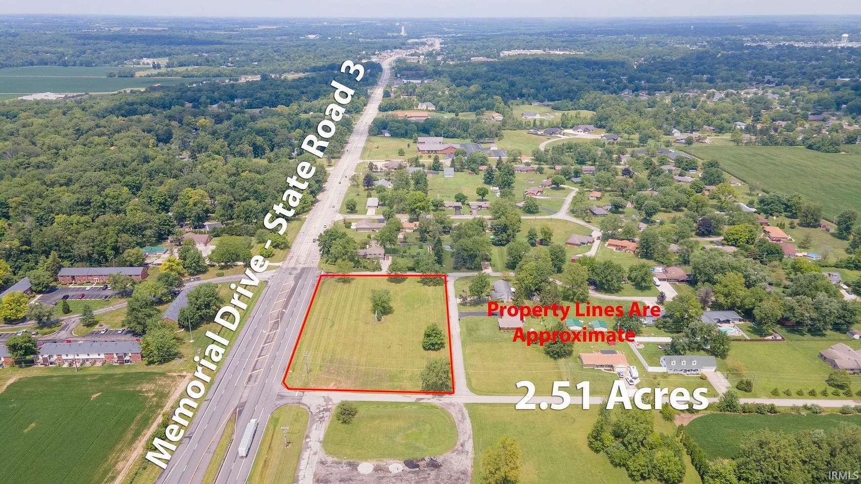 2.5 Acres of Land for Sale in New Castle, Indiana