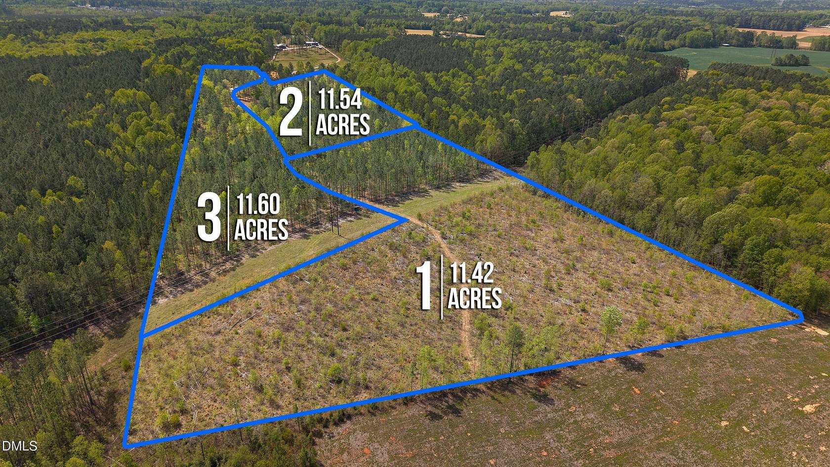 11.4 Acres of Land for Sale in Middlesex, North Carolina