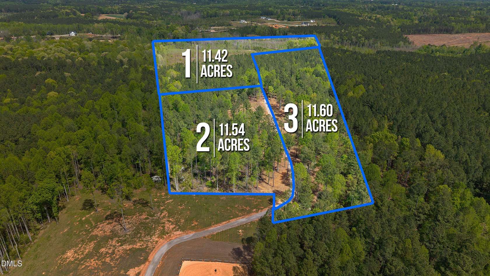 11.5 Acres of Land for Sale in Middlesex, North Carolina