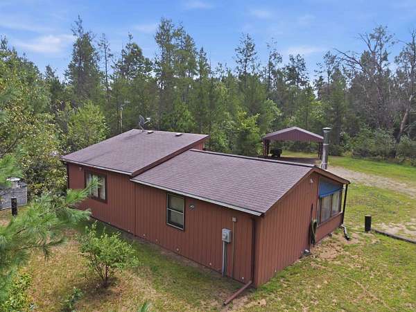 10 Acres of Recreational Land with Home for Sale in New Lisbon, Wisconsin