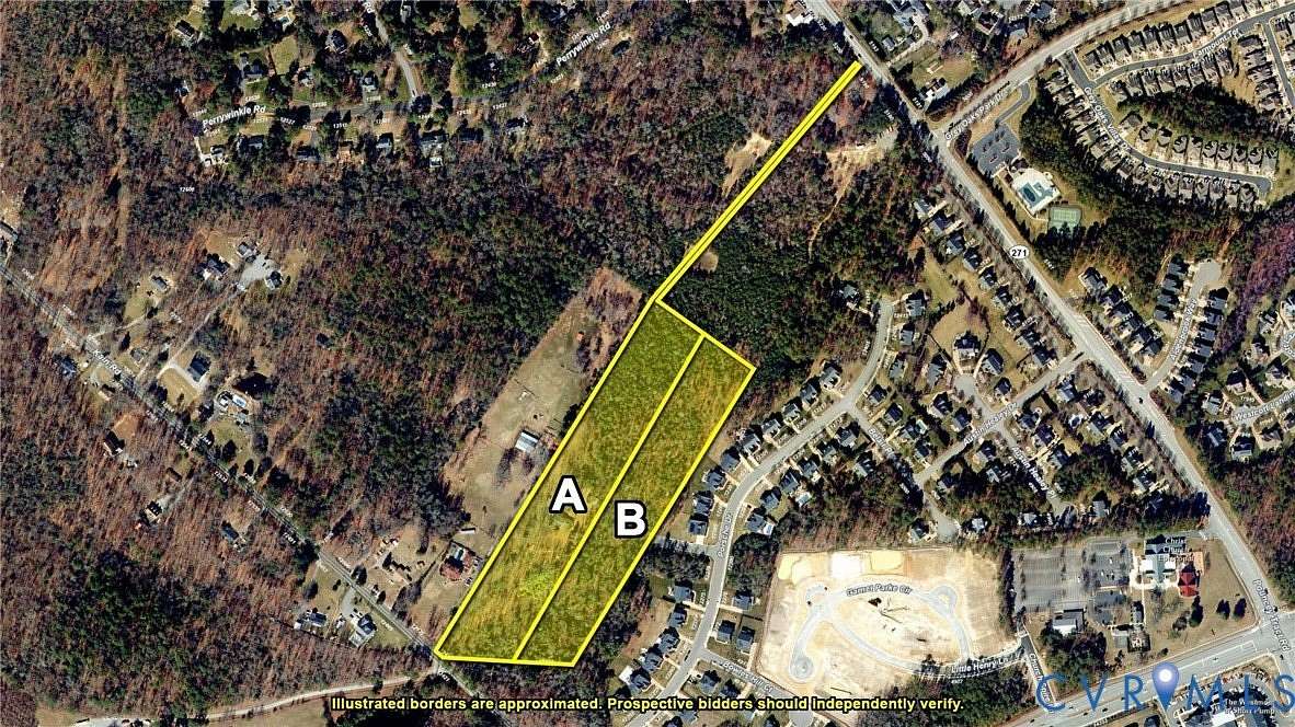 15.5 Acres of Land for Auction in Glen Allen, Virginia