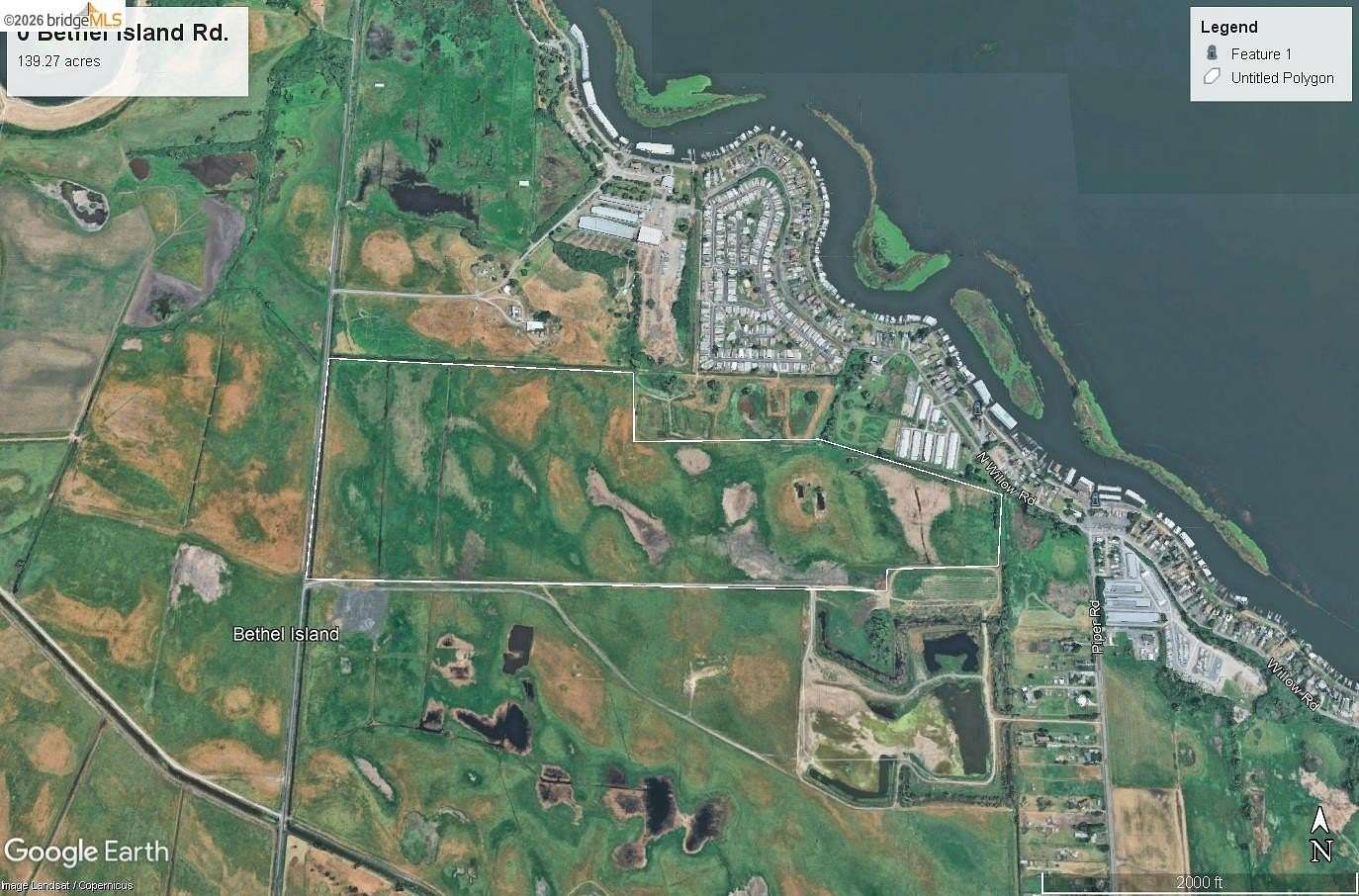 319 Acres of Land for Sale in Bethel Island, California