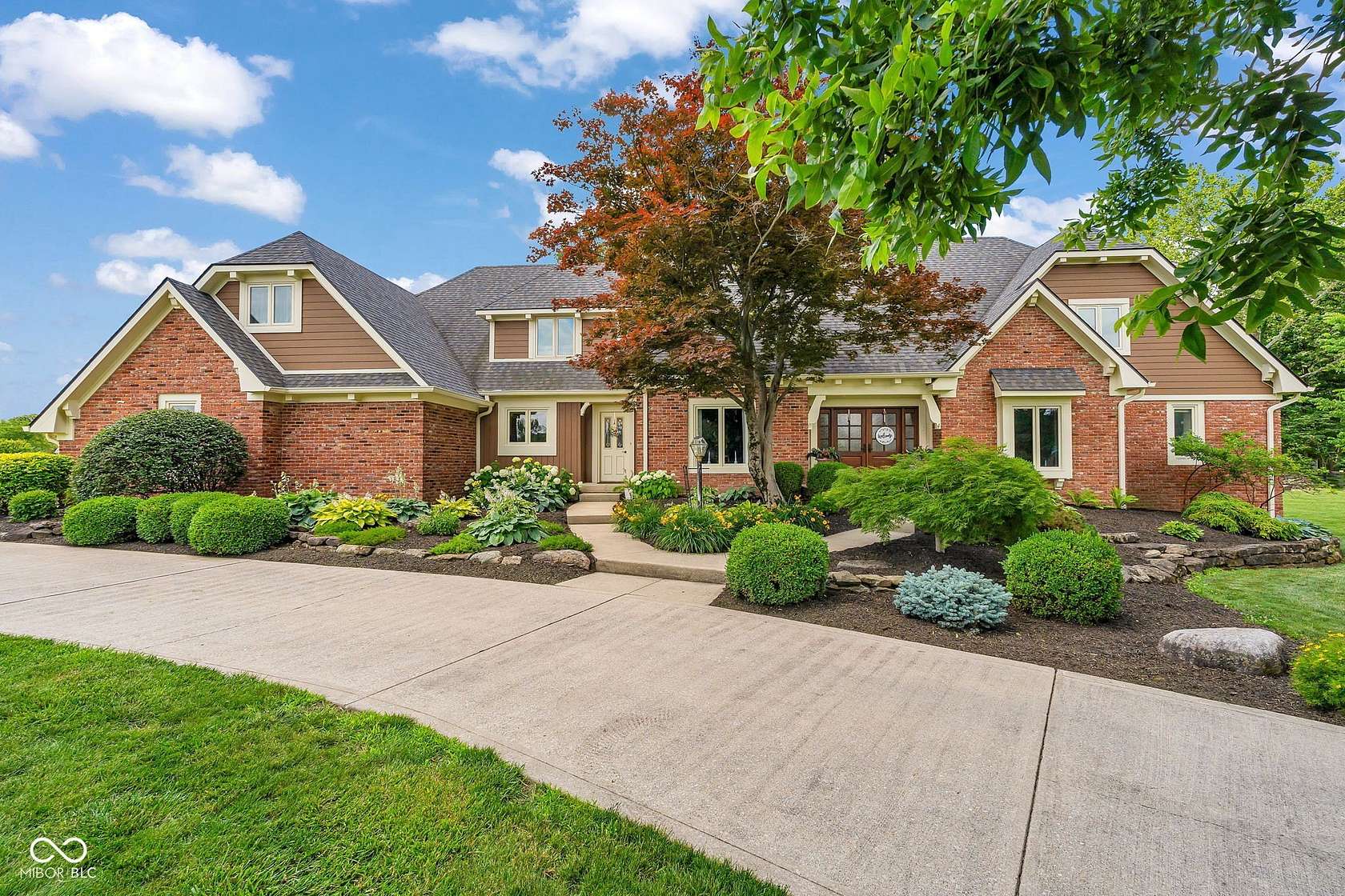 1.55 Acres of Land with Home for Sale in Carmel, Indiana