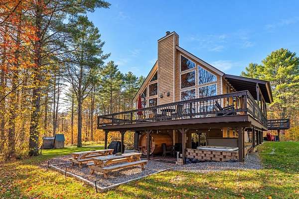 11.1 Acres of Land with Home for Sale in Jamaica, Vermont