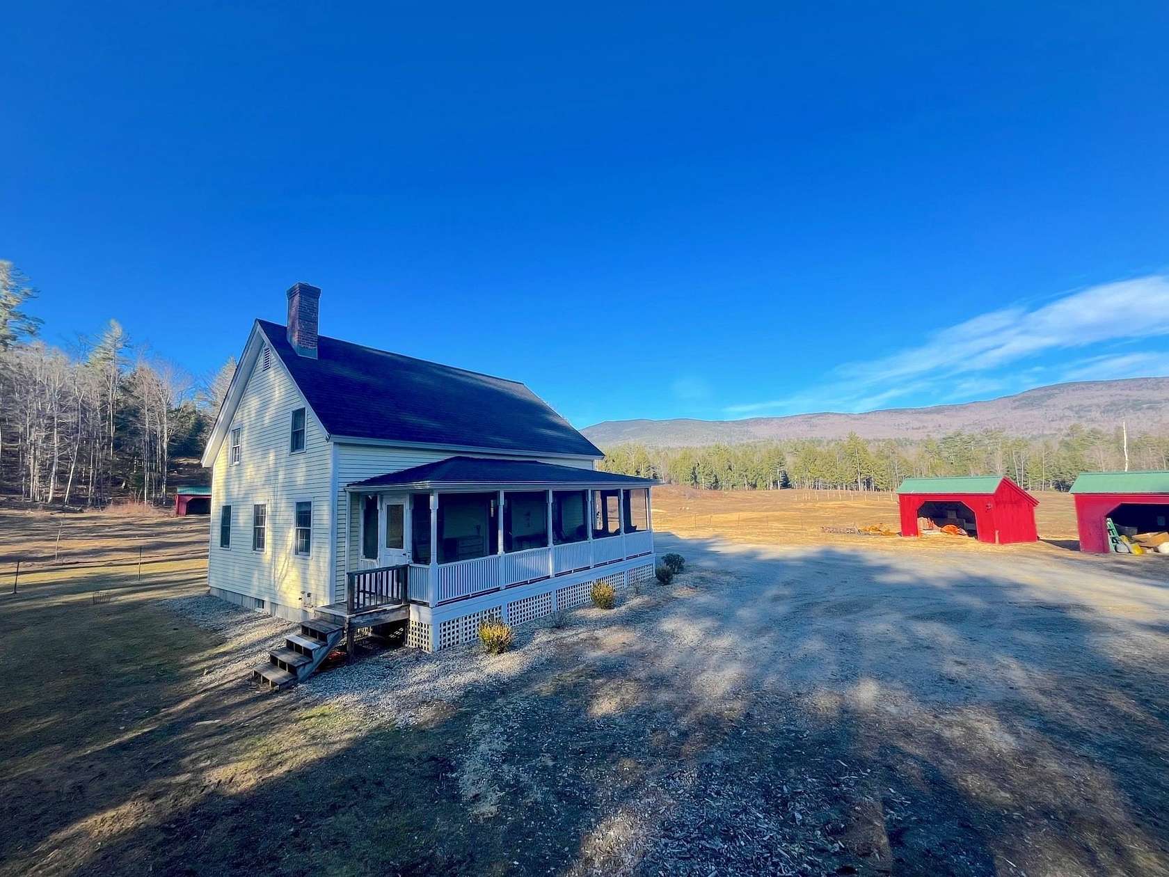11 Acres of Land with Home for Sale in Wentworth, New Hampshire