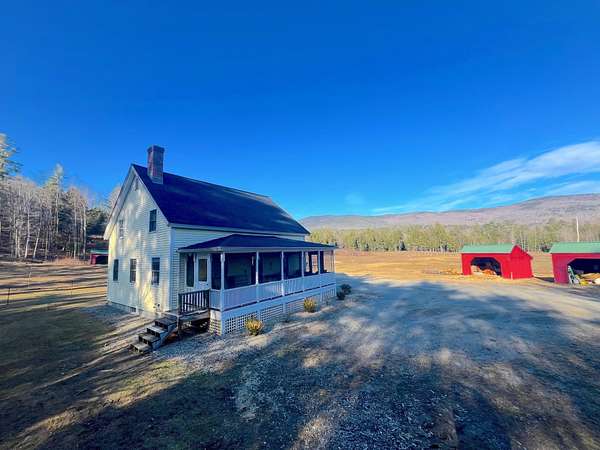 11 Acres of Land with Home for Sale in Wentworth, New Hampshire