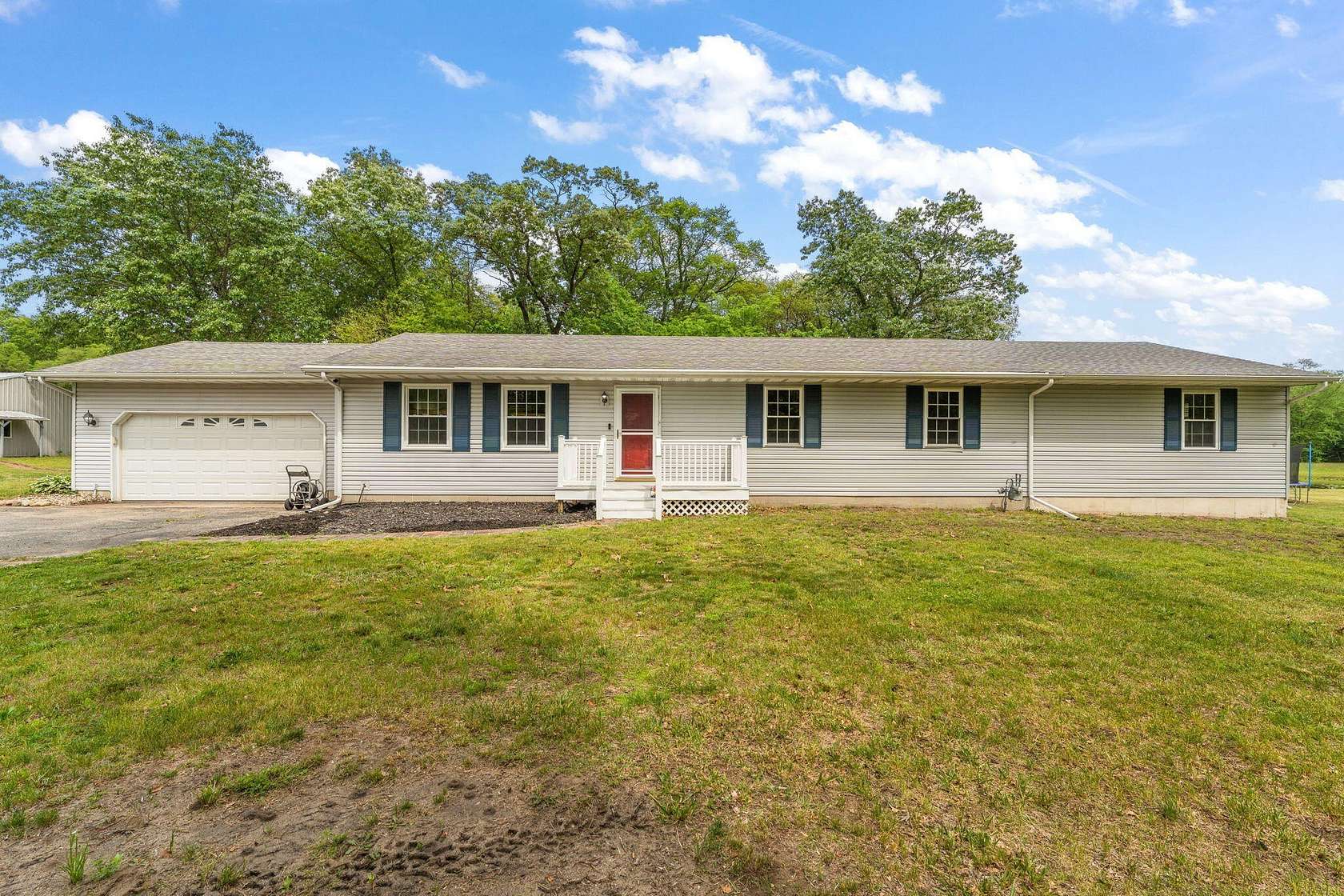 10 Acres of Recreational Land with Home for Sale in Knox, Indiana
