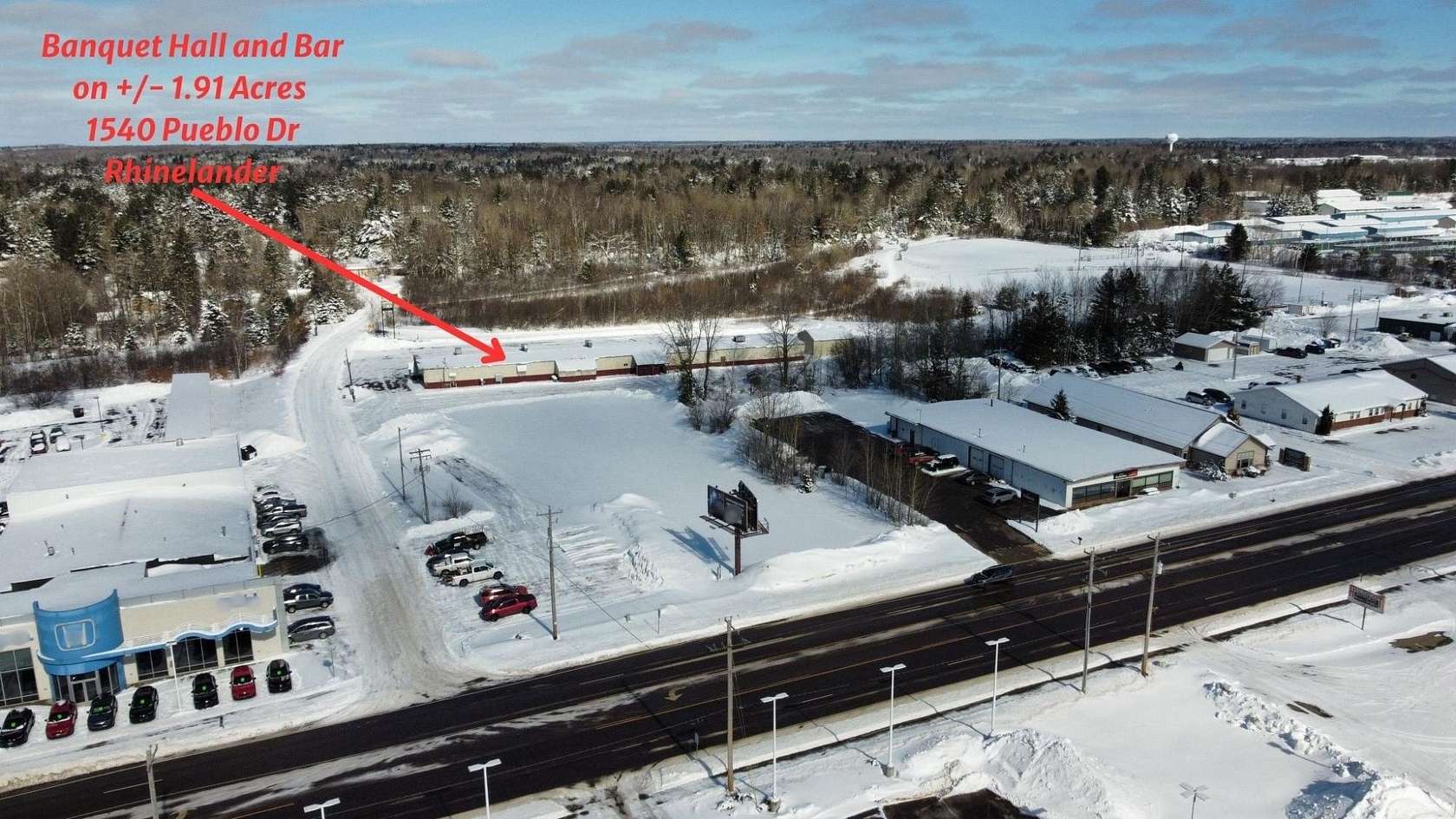 2 Acres of Commercial Land for Sale in Rhinelander, Wisconsin