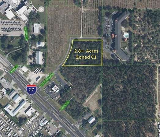 2.8 Acres of Commercial Land for Sale in Sebring, Florida