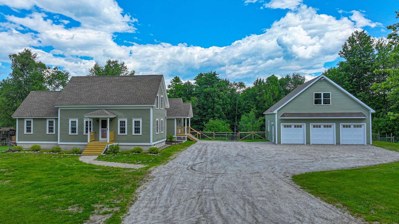 3 Acres of Land with Home for Sale in Lovell, Maine