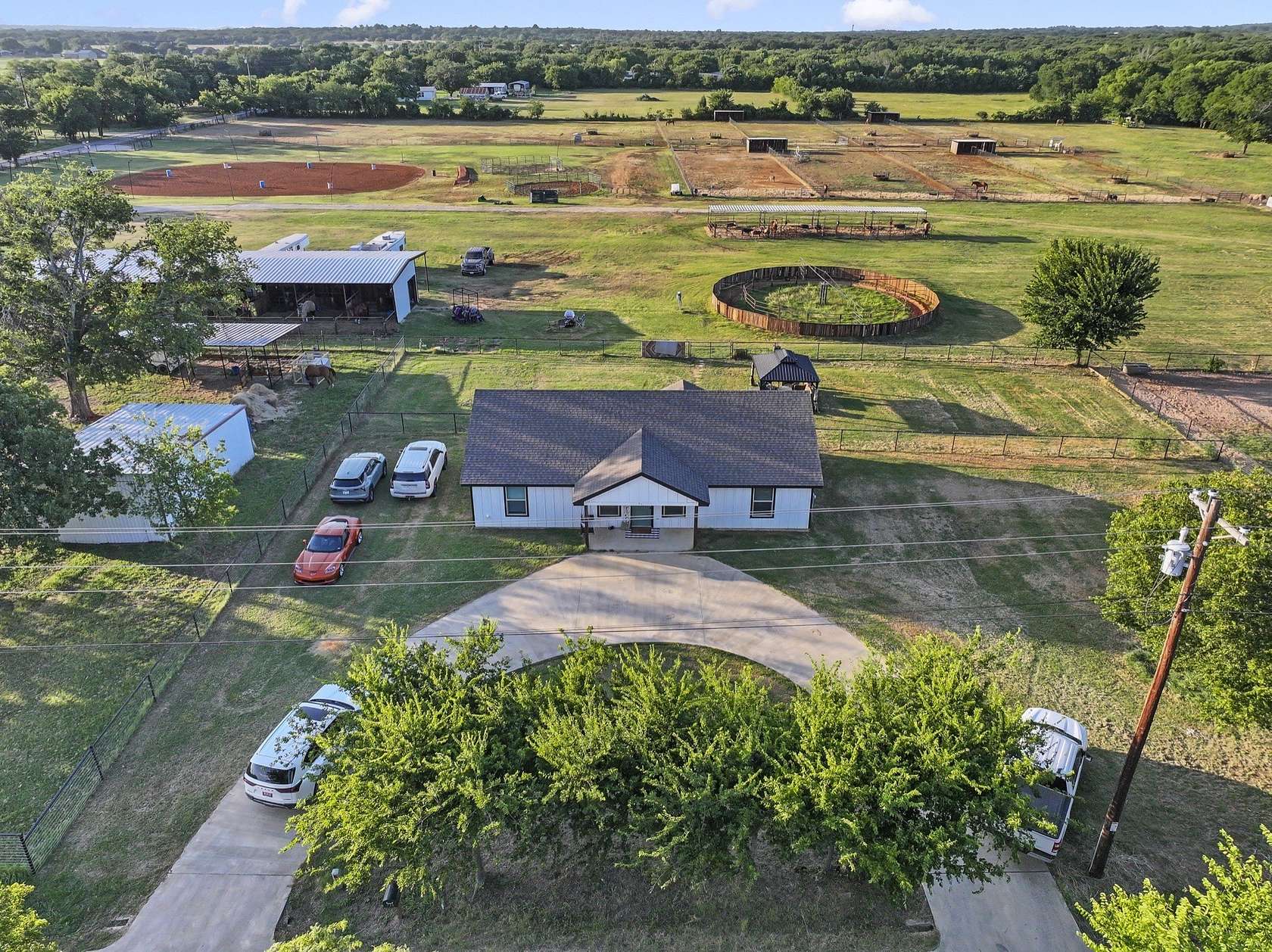 17.2 Acres of Land with Home for Sale in Cleburne, Texas