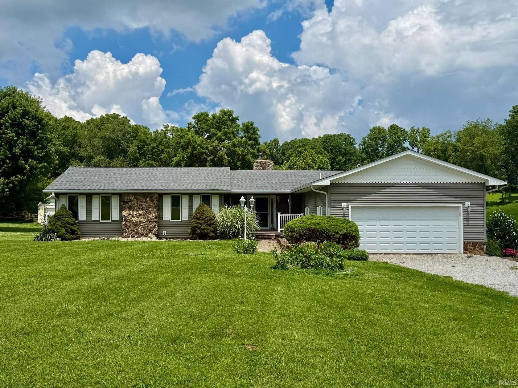 1.89 Acres of Land with Home for Sale in Bedford, Indiana