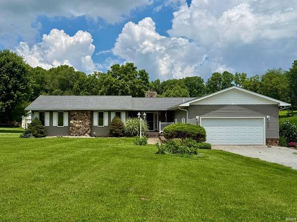 1.89 Acres of Land with Home for Sale in Bedford, Indiana