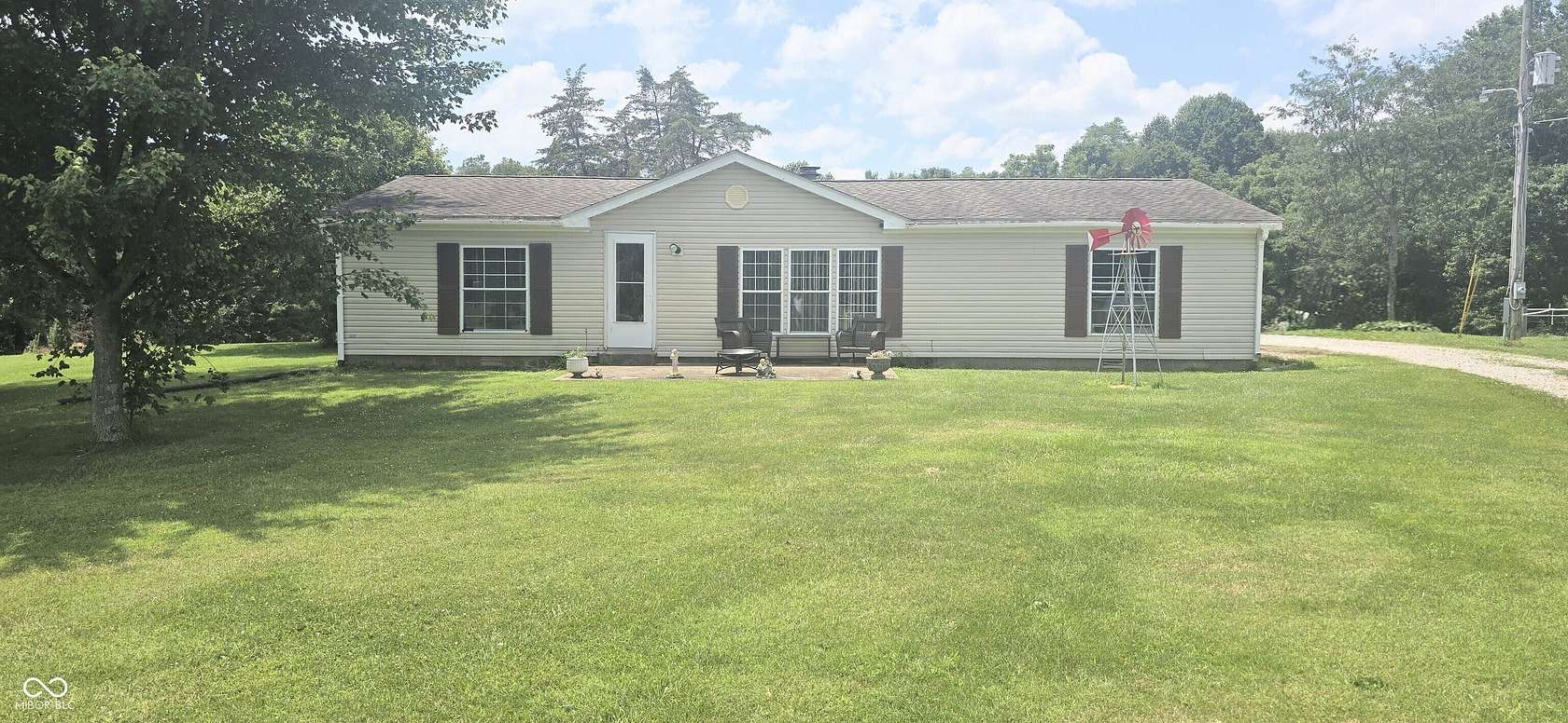 3.57 Acres of Land with Home for Sale in North Vernon, Indiana