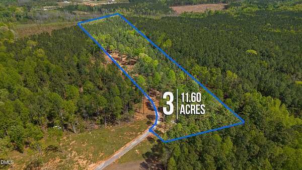 11.6 Acres of Land for Sale in Middlesex, North Carolina